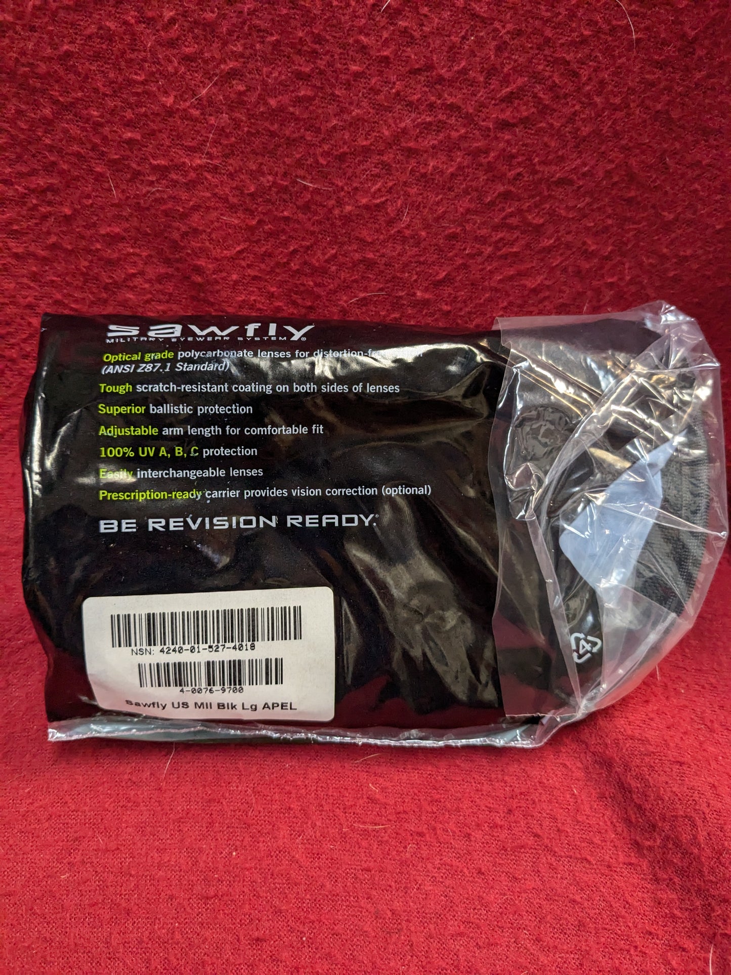 NOS US Army Revision Sawfly Eyewear Kit APEL Complete (cl ab01-GUA31)