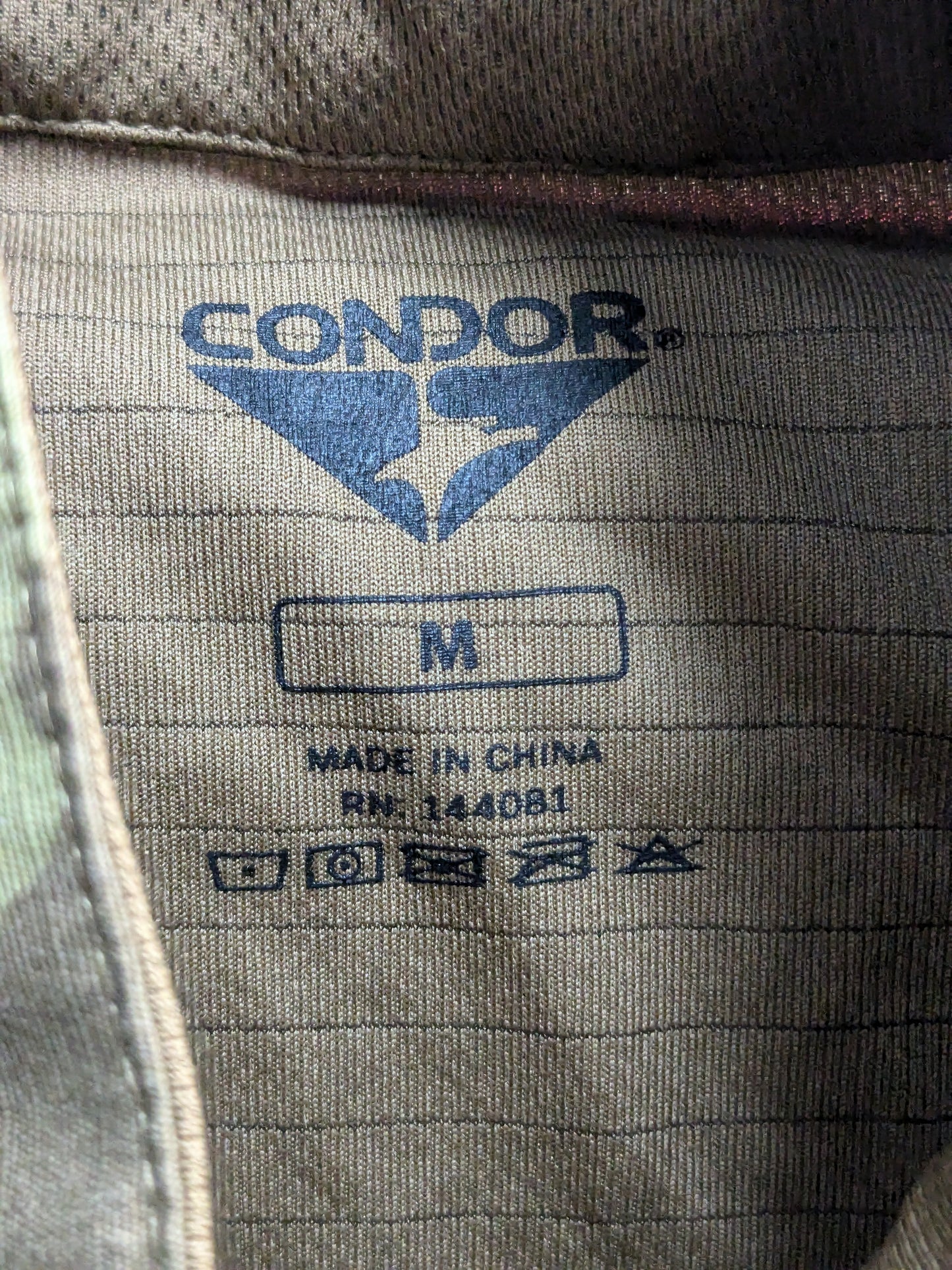 Condor Long Sleeve Combat Shirt Multicam/Brown Excellent Condition (cso2- fa15-GUA40)