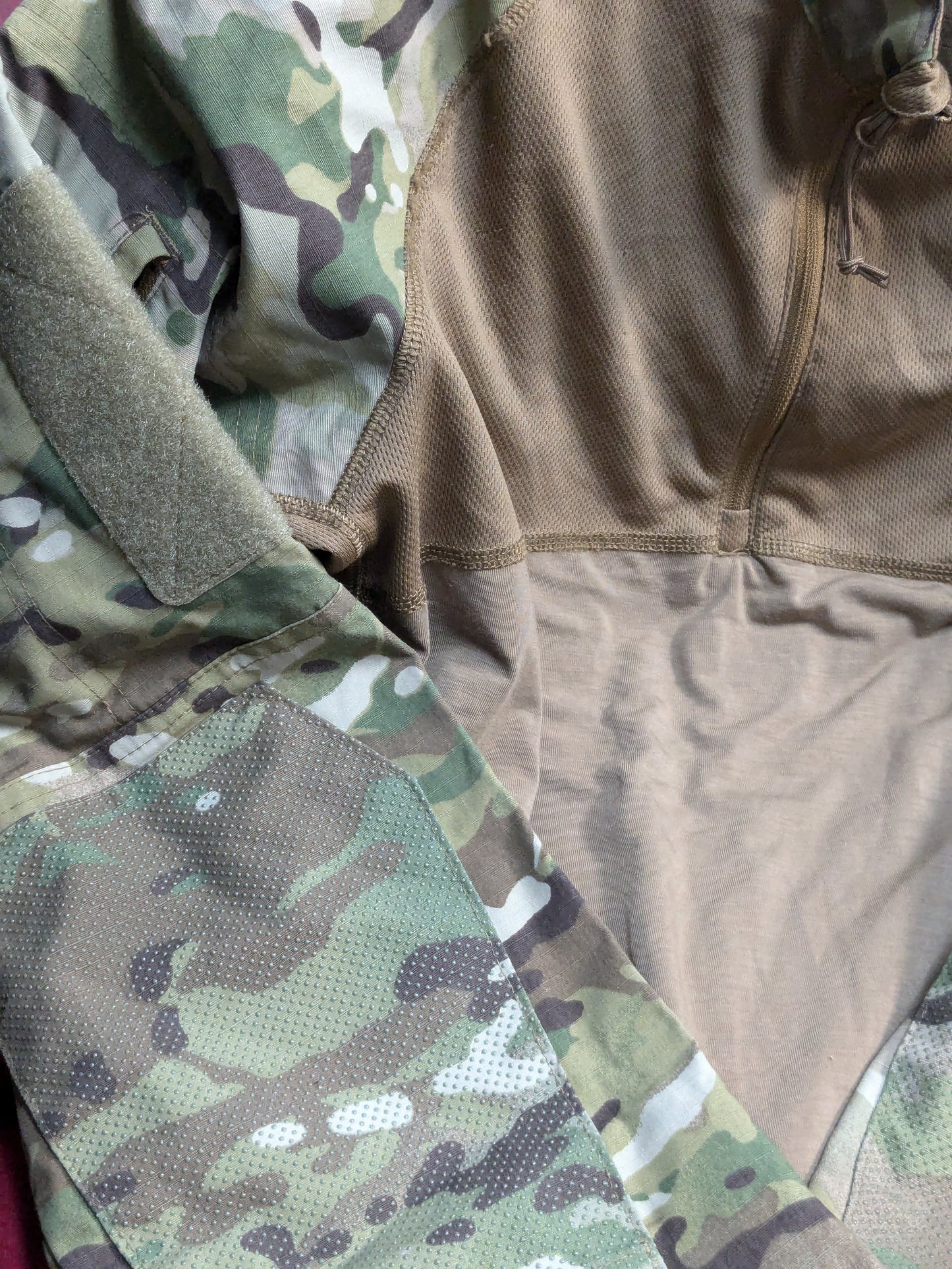 Condor Long Sleeve Combat Shirt Multicam/Brown Excellent Condition (cso2- fa15-GUA40)