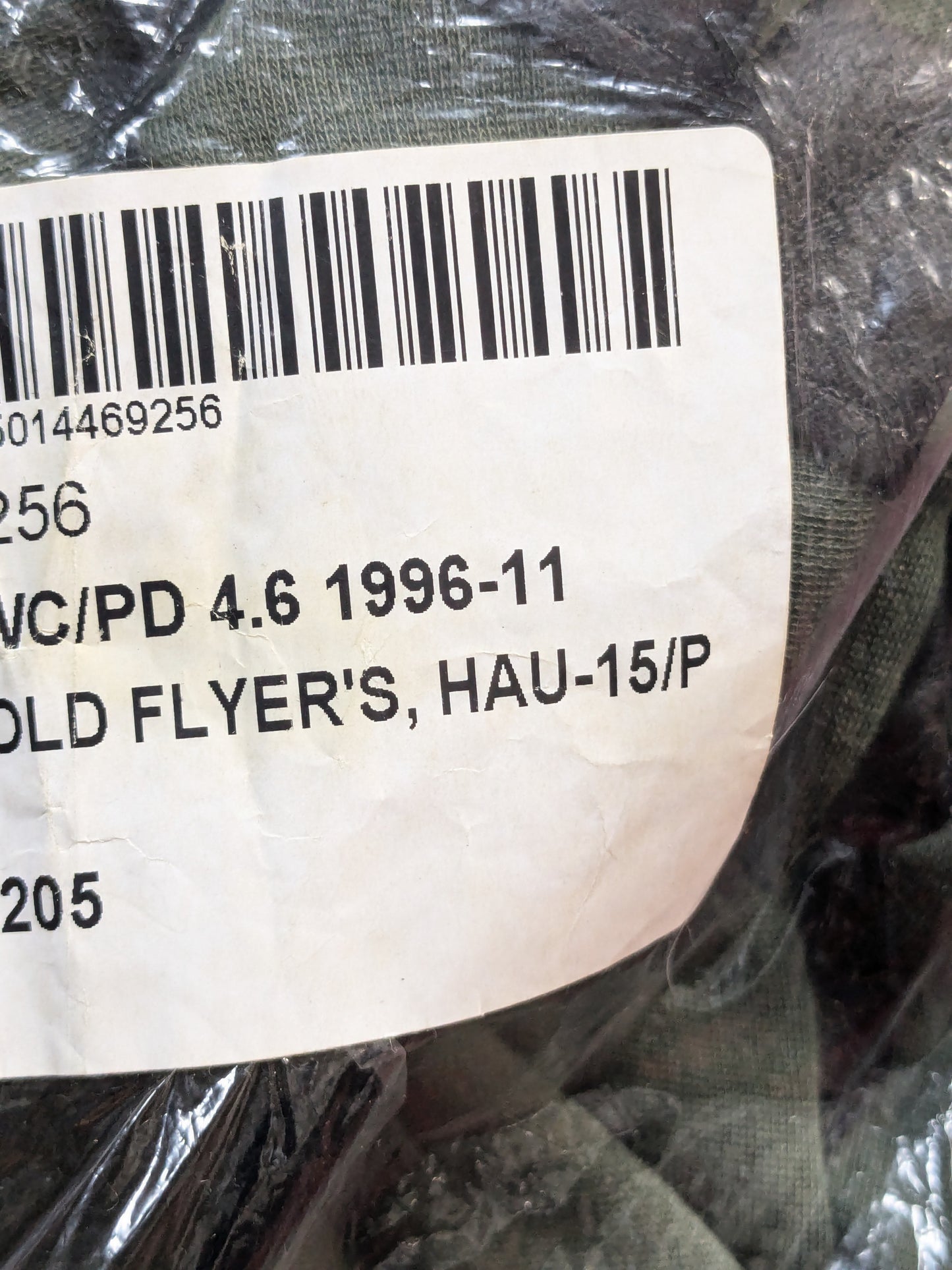 NOS Unused - Men's Size: 10 HAU-15/P Flyer's Intermediate Cold Weather Gloves (cb03-GUA41