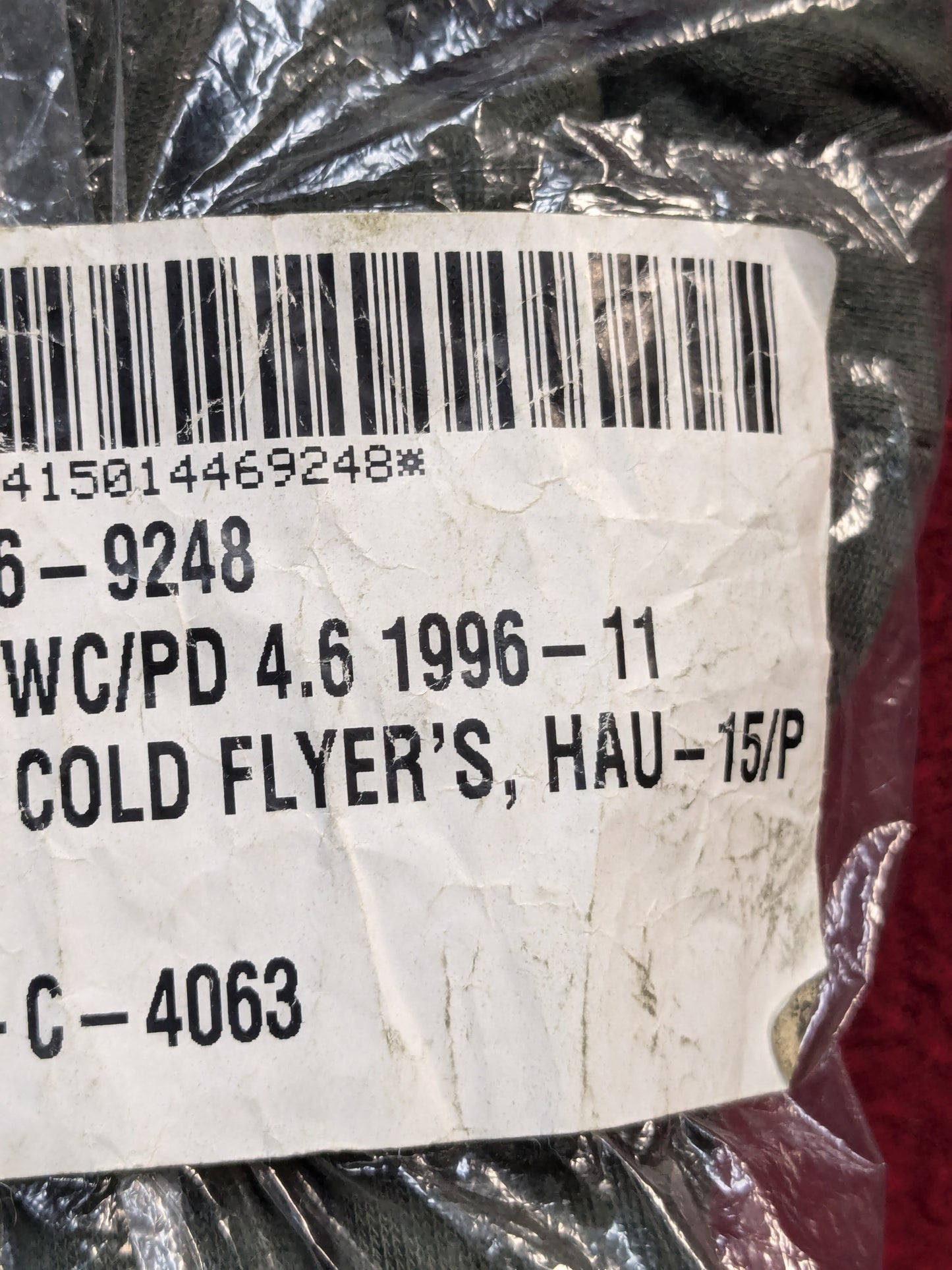NOS Unused - Men's Size: 6 HAU-15/P Flyer's Intermediate Cold Weather Gloves (42cr- cb3-GUA42)