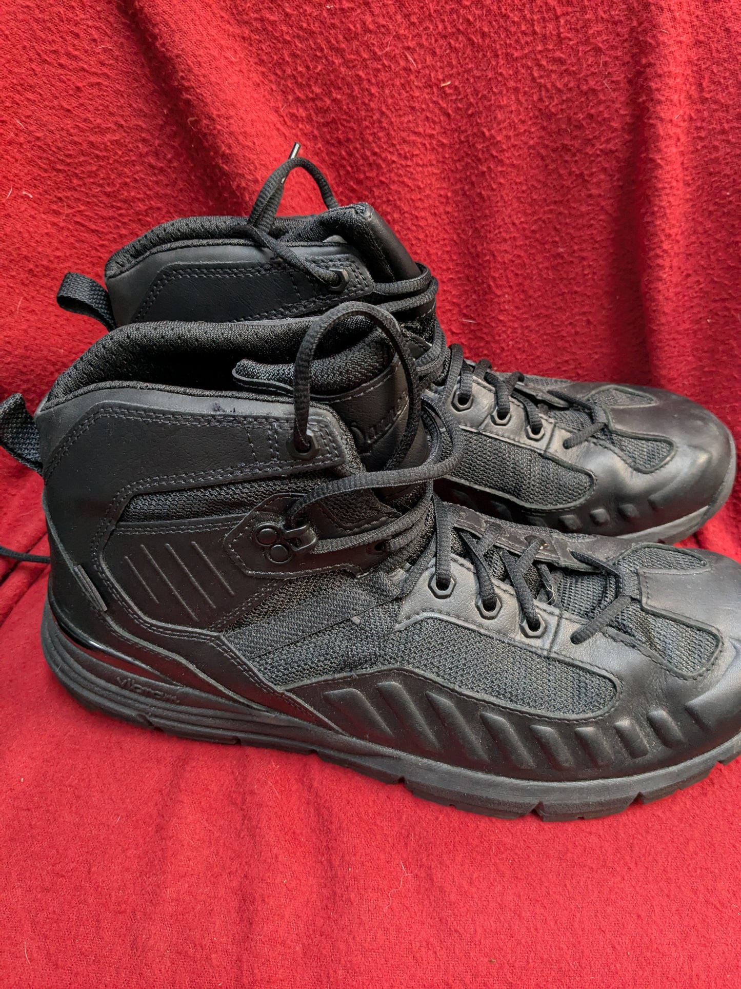 Danner Men's Full Bore 4.5" Leather/Mesh Size 13 Hiking Boots Black (a09- DC14-GUA75)