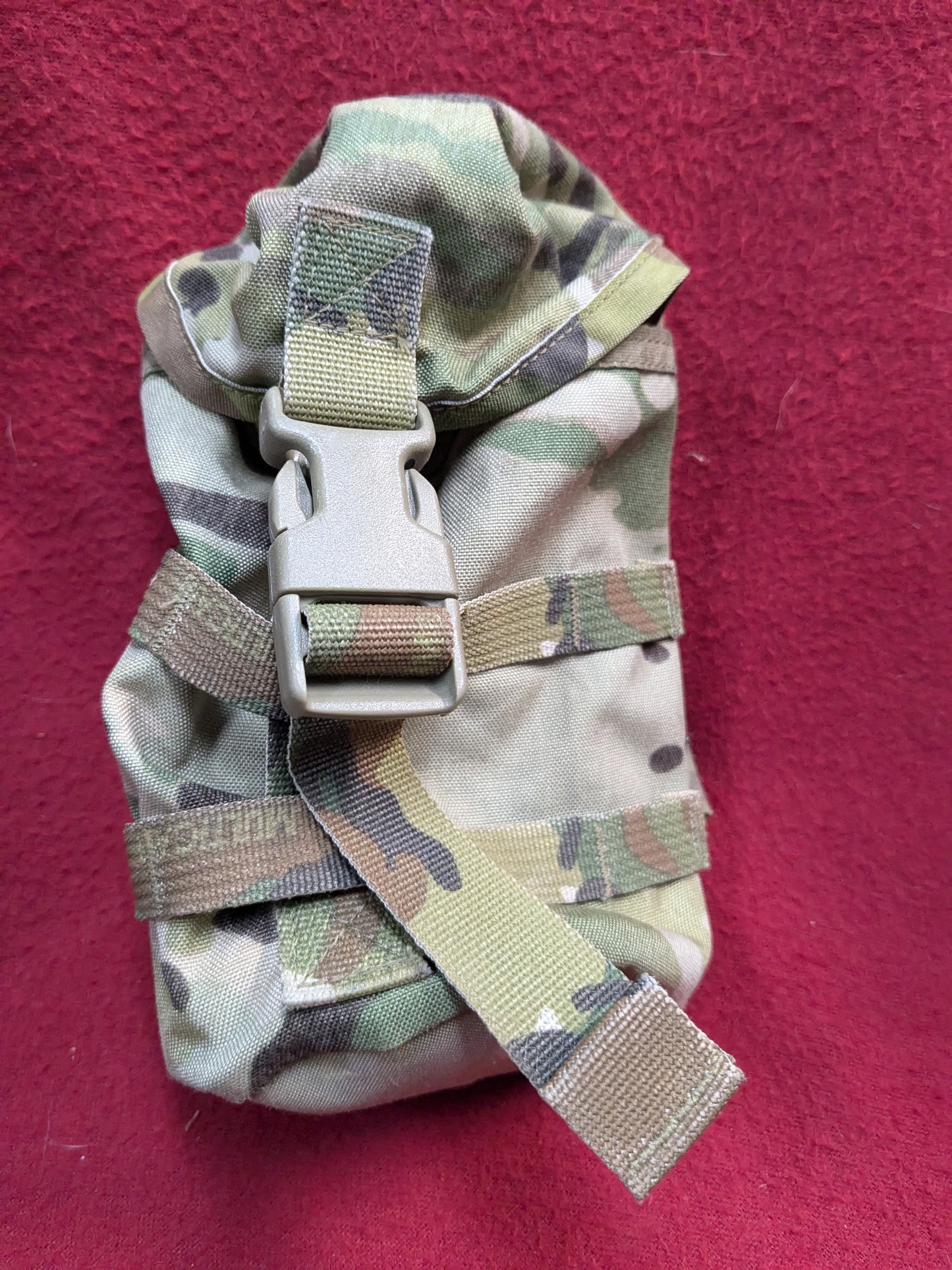 Blue Force Gear Helium Whisper Water Bottle Pouch Used (ca07-GUA83)