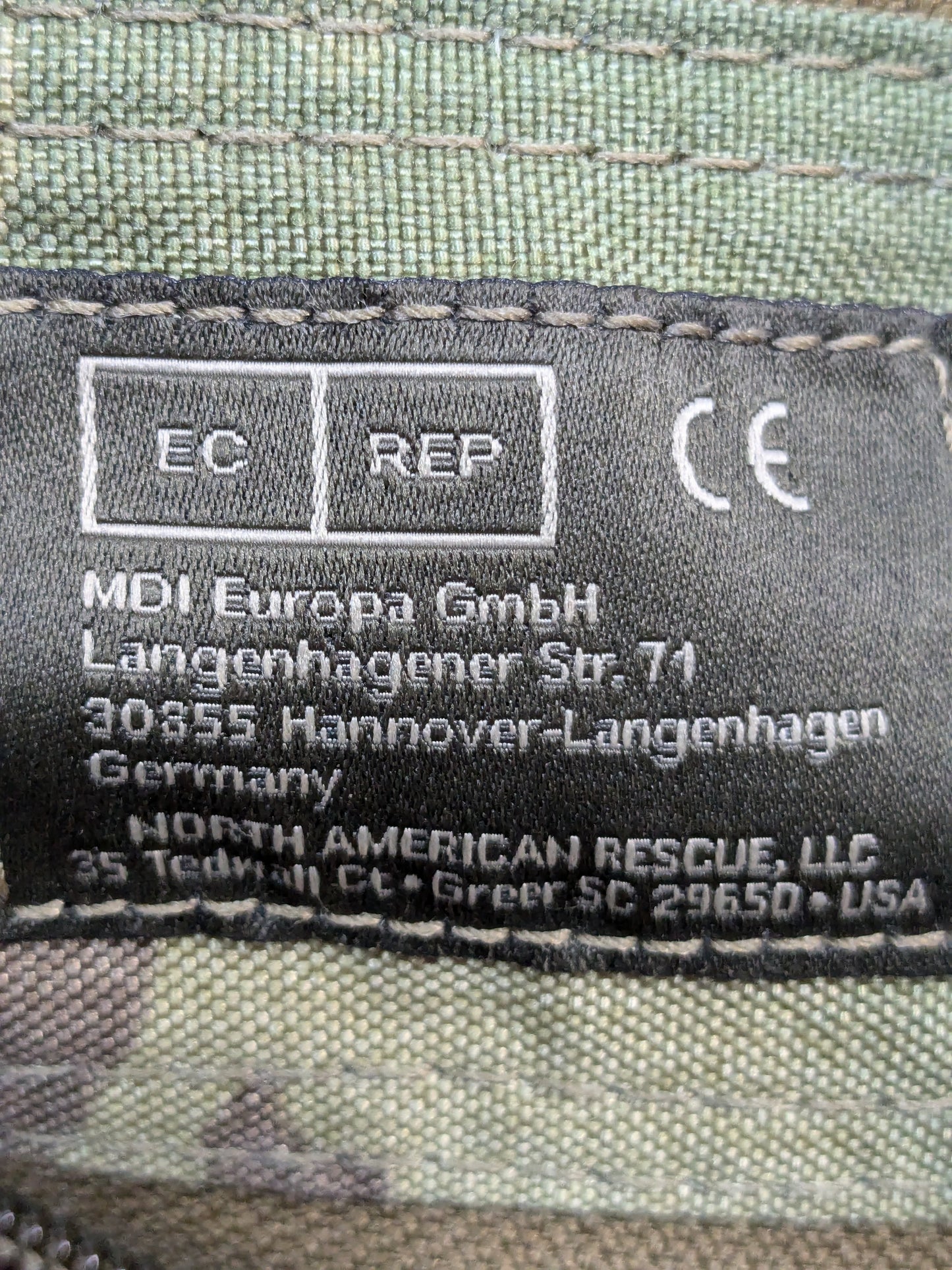 North American Rescue Eagle IFAK Pouch *Empty* Used (ifak2 ac08-GUA84)