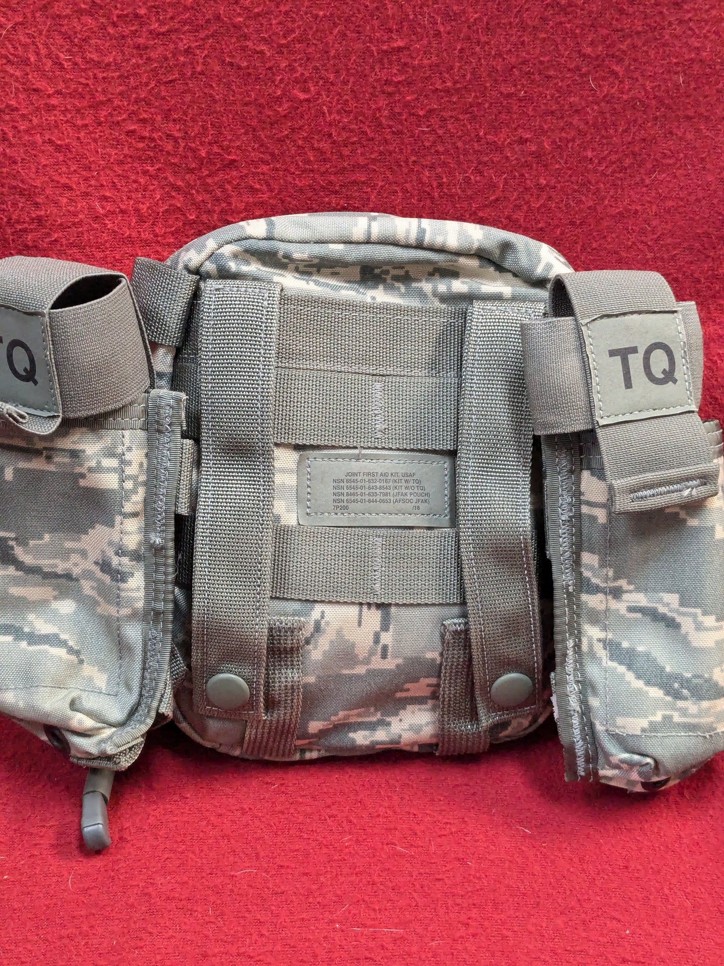 JFAK Joint First Aid Kit IFAK 2 CAT Tourniquets *Pouches Only* MOLLE USGI Used (ifak2 ac08-GUA85)