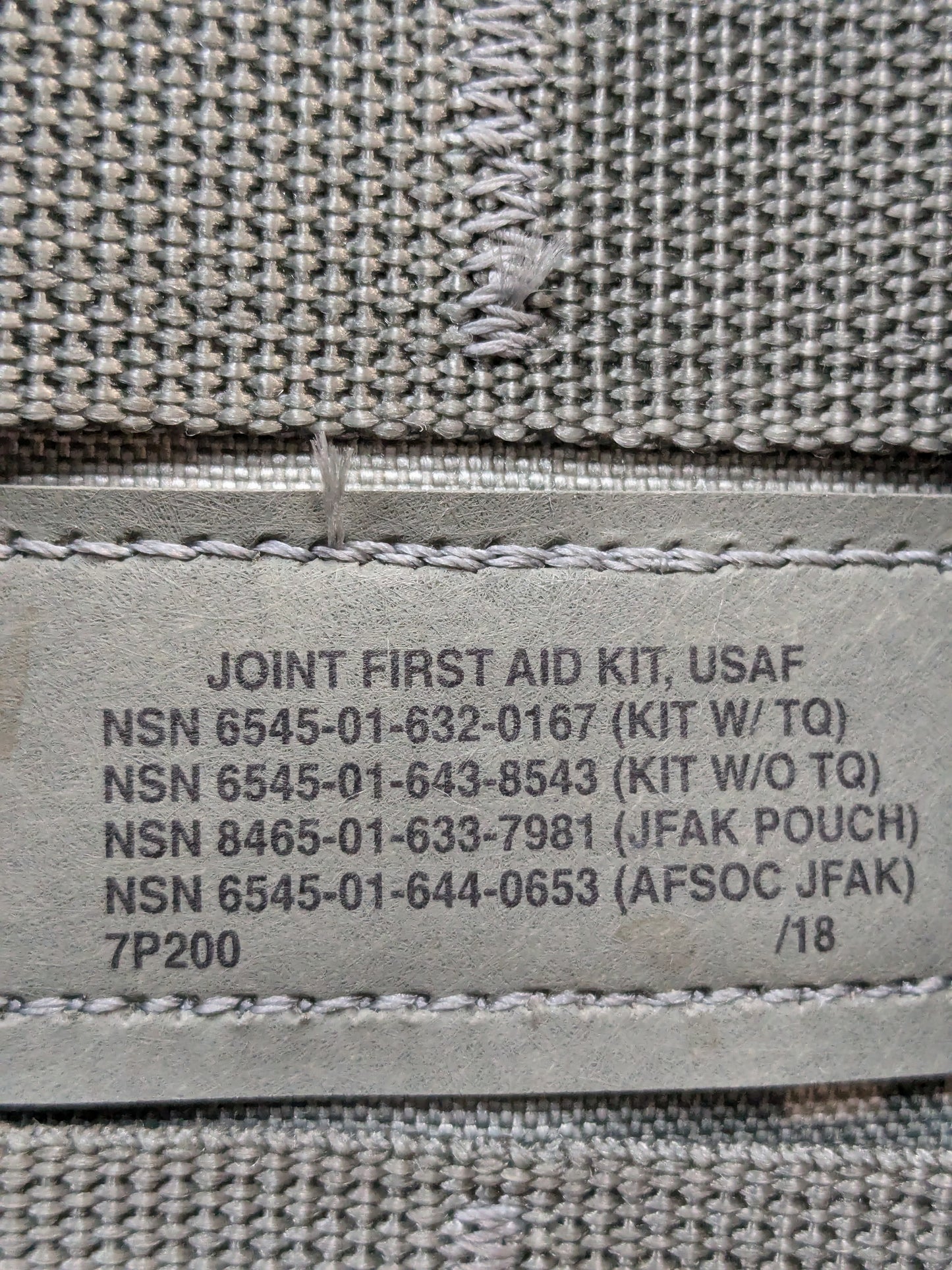 JFAK Joint First Aid Kit IFAK 2 CAT Tourniquets *Pouches Only* MOLLE USGI Used (ifak2 ac08-GUA85)