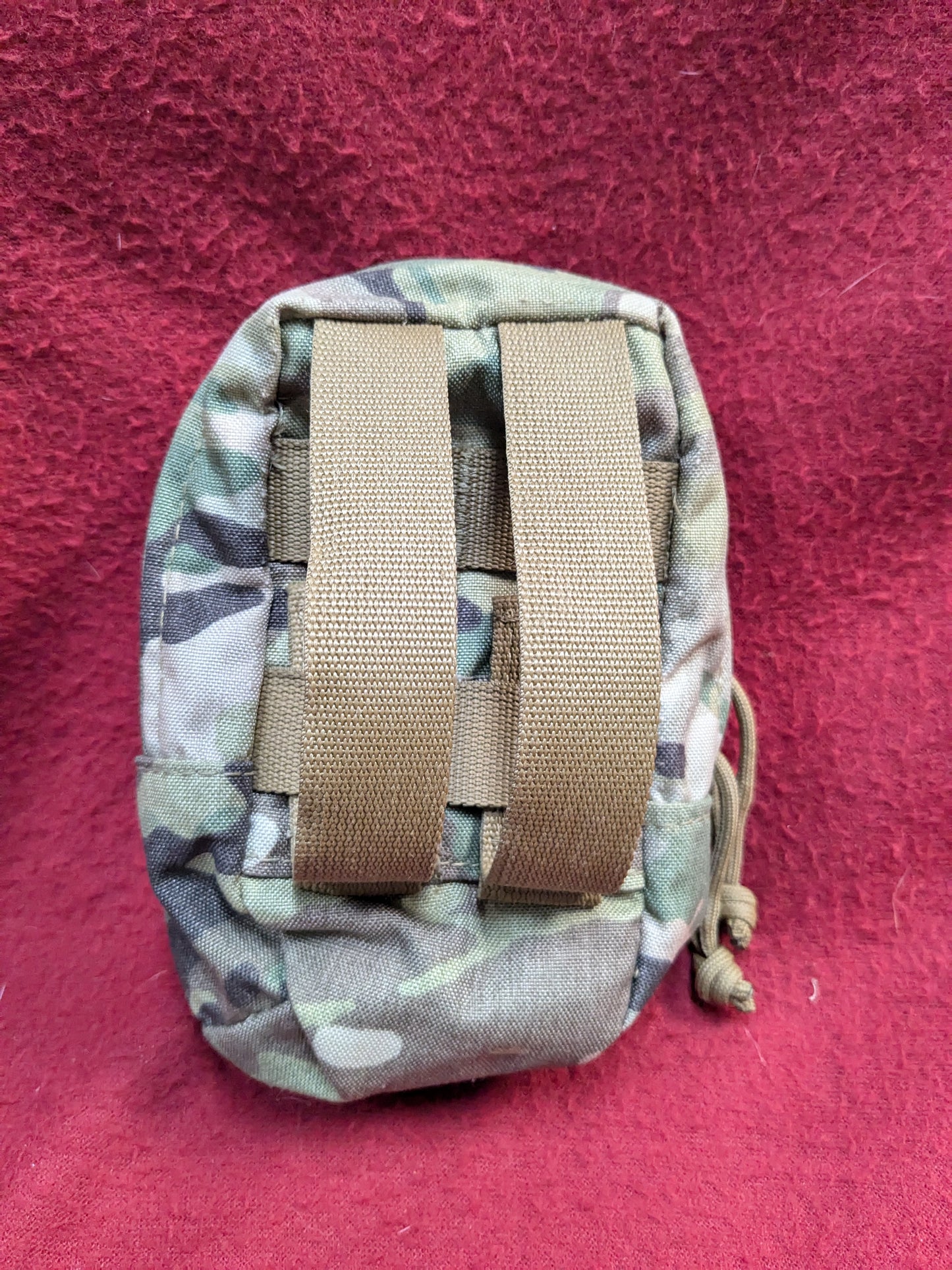 ATS Tactical Gear Zippered Small Utility Pouch Multicam Used (32cr- ca7-GUA86)