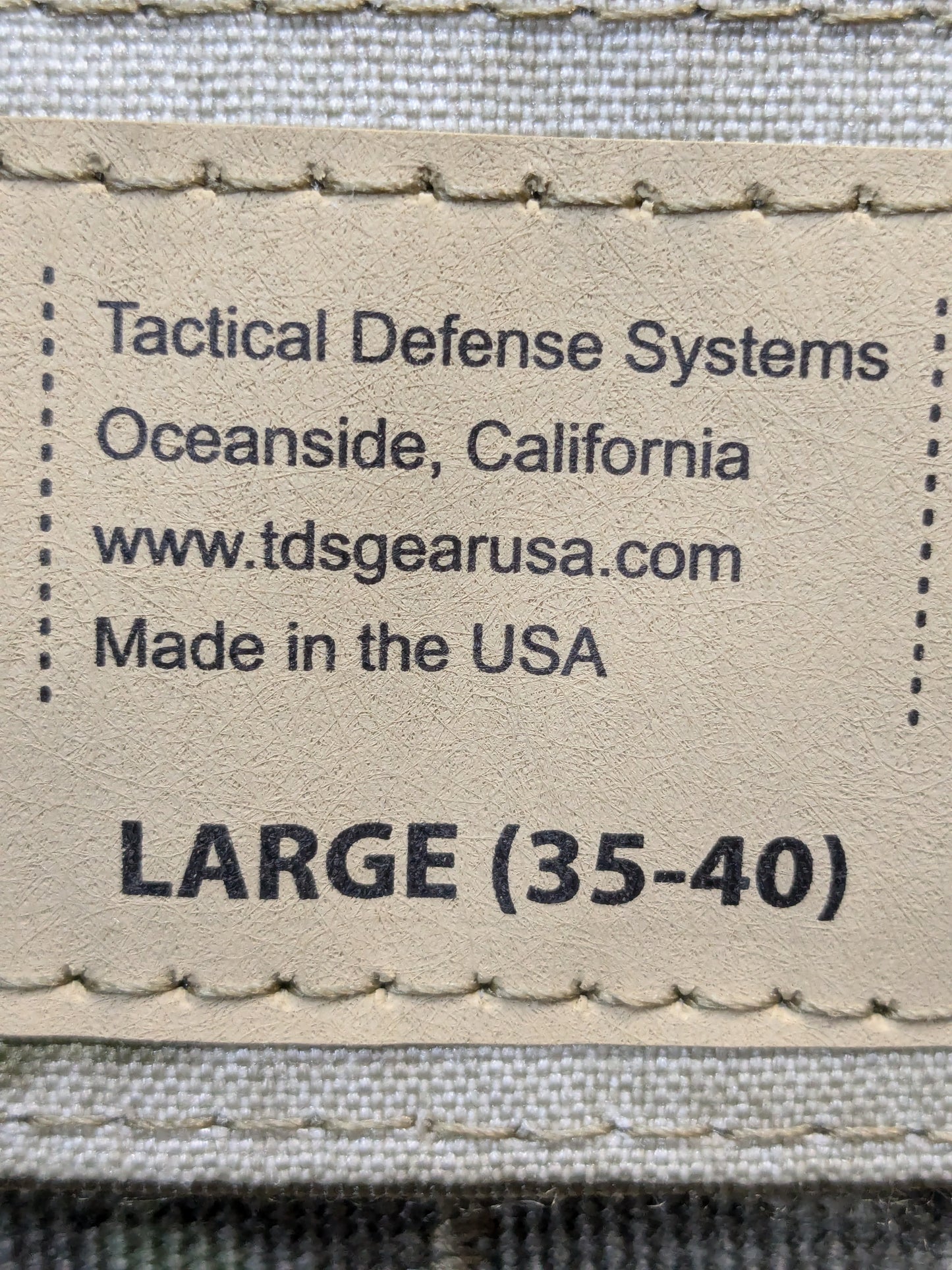 Large TDS Plate Carrier A-TACS Camo Excellent Condition ATACS (GTT eb09-GUA100)