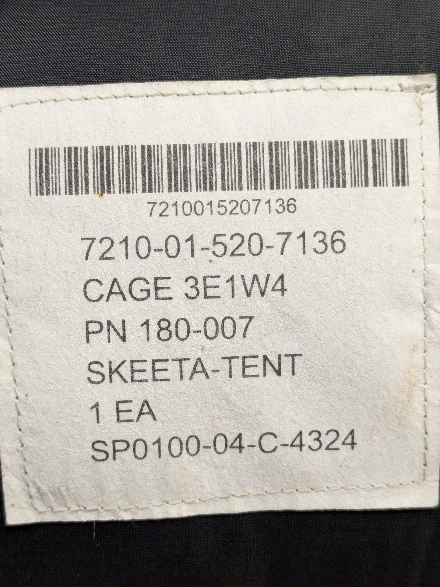 US Army Skeeta-Tent Mosquito Mesh Cot Cover (fb02-GUA104)