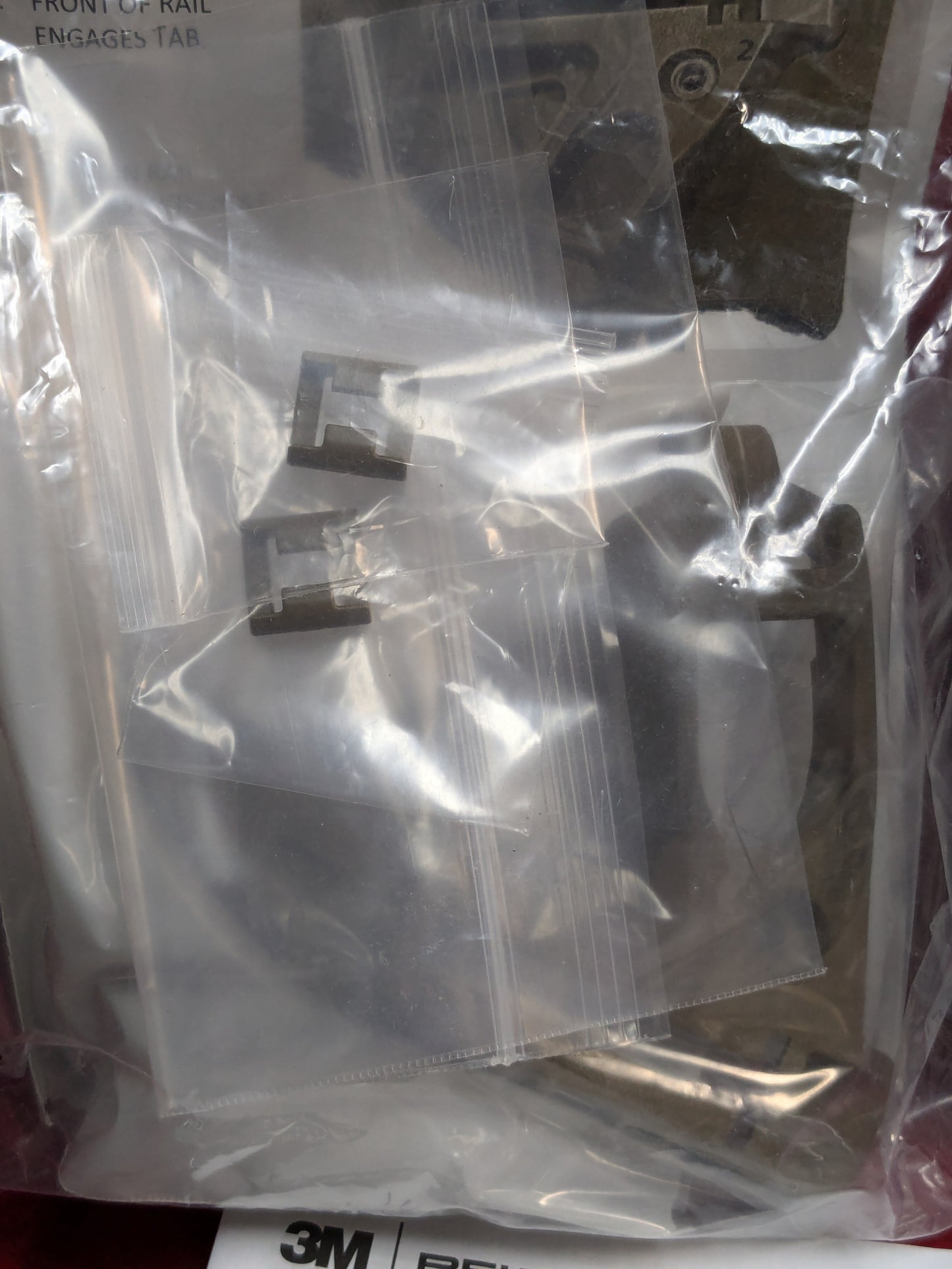 NOS 3M Peltor IHPS Mount and Rail Kit (m0915 ab04-GUA114)