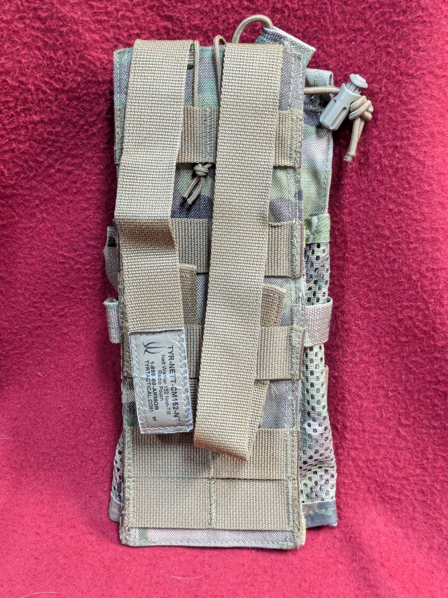 TYR Tactical Radio 152 Non-Tilt Pouch OCP Multicam (DA-11-GUA120)
