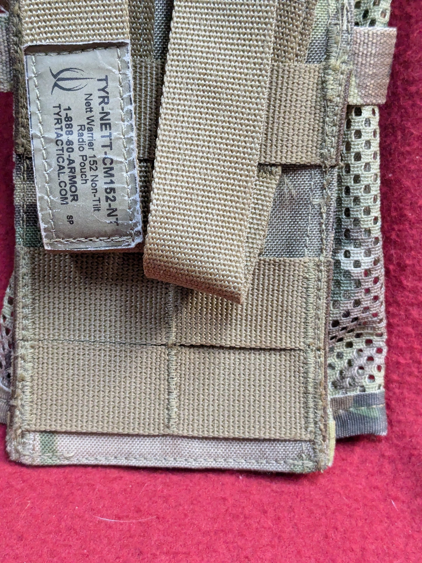 TYR Tactical Radio 152 Non-Tilt Pouch OCP Multicam (DA-11-GUA120)
