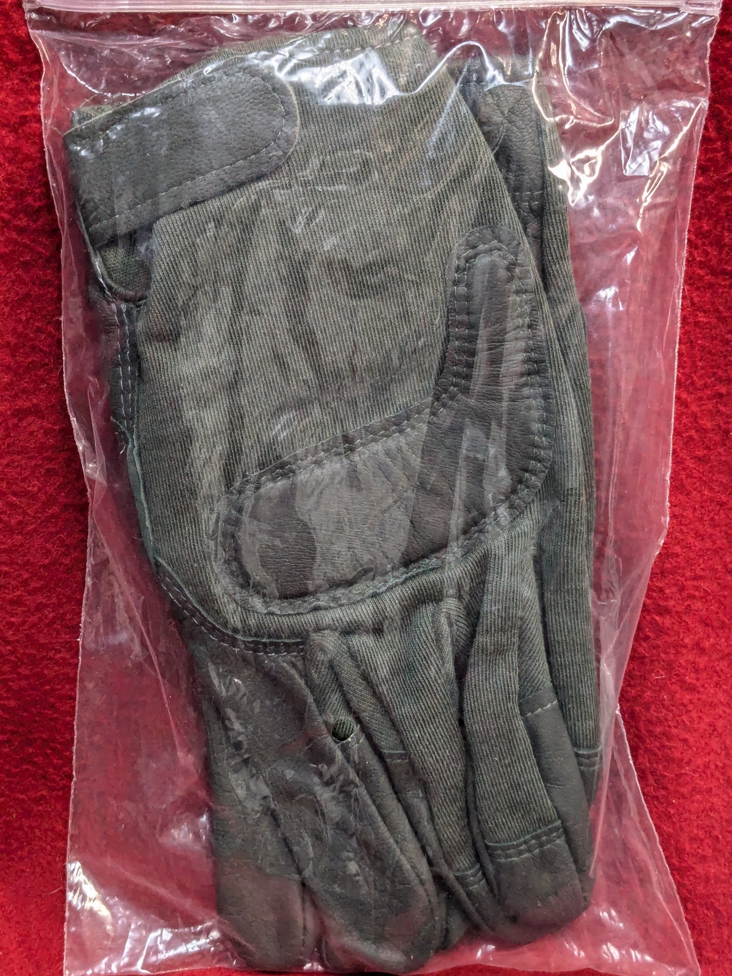 NOS Set of US Army XX-Large HWI Goatskin Kevlar Hot Weather Combat Gloves (40cr- cb2-GUA124)