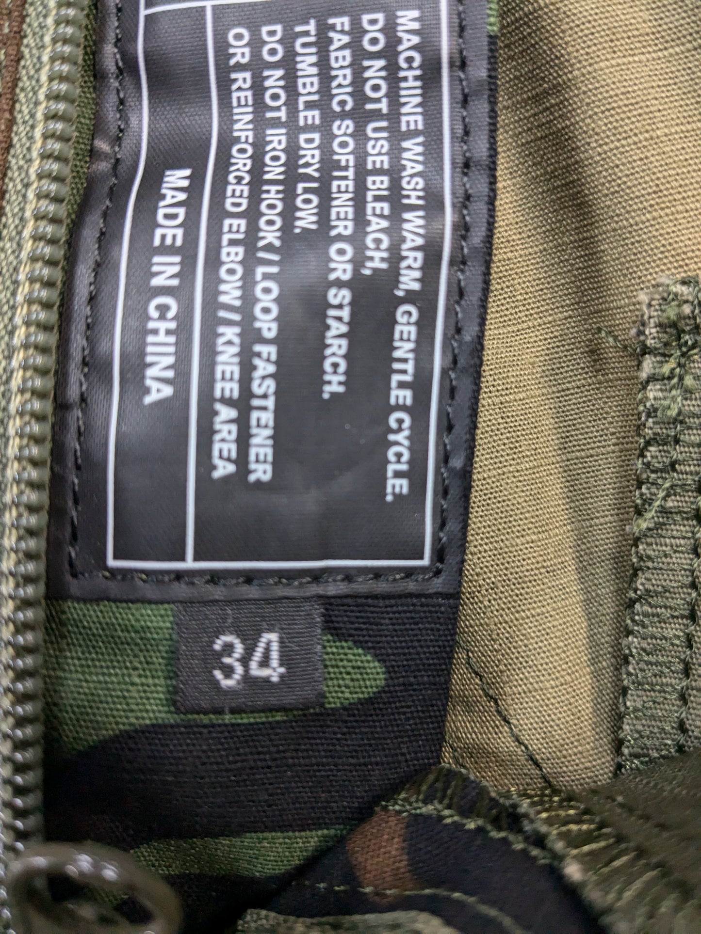 NOS OPS Ur-Tactical Lissom Tactical Shorts M81-Woodland Camo size: 34 (fa12-PET08)