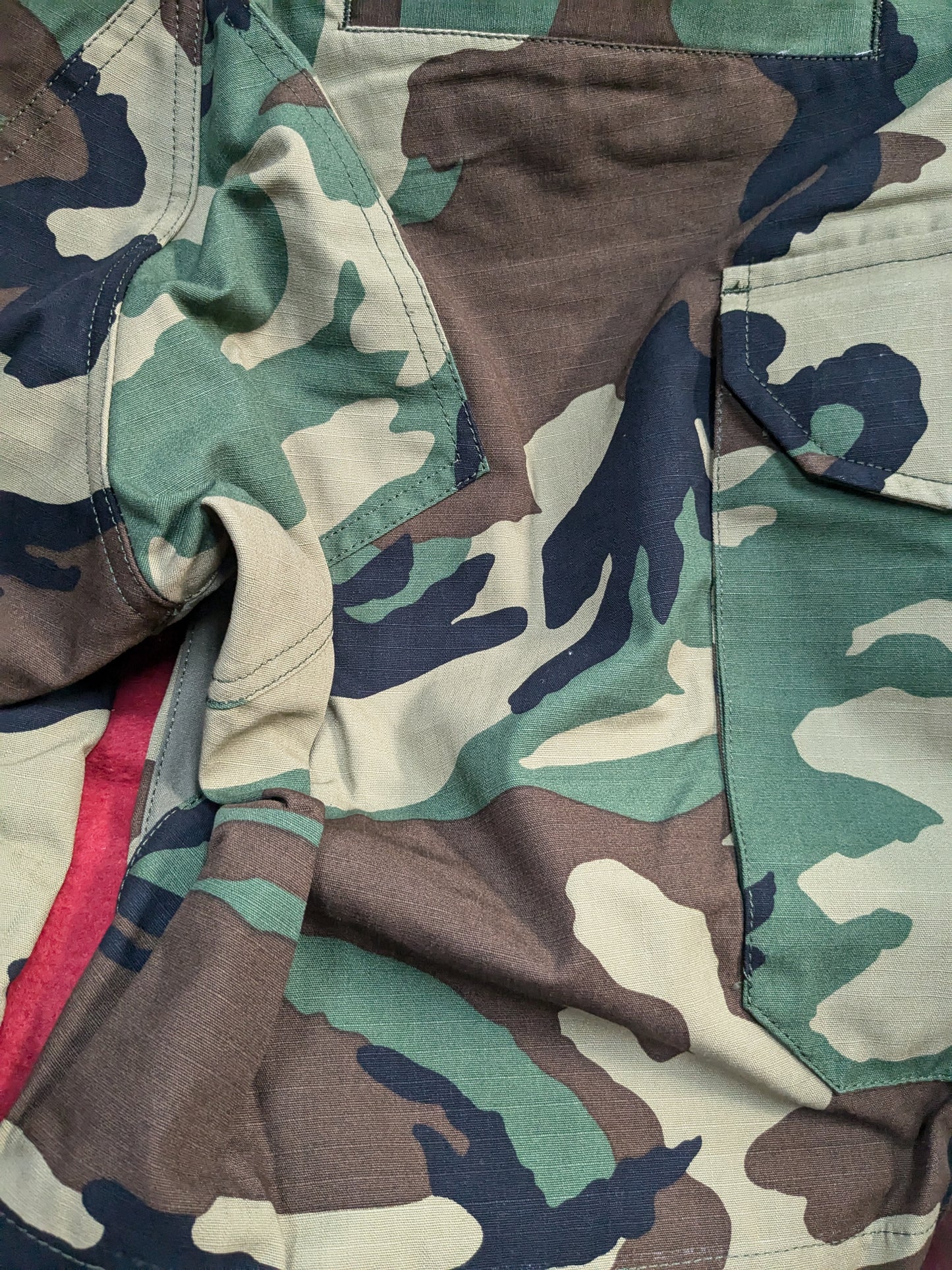 NOS OPS Ur-Tactical Lissom Tactical Shorts M81-Woodland Camo size: 34 (fa12-PET08)