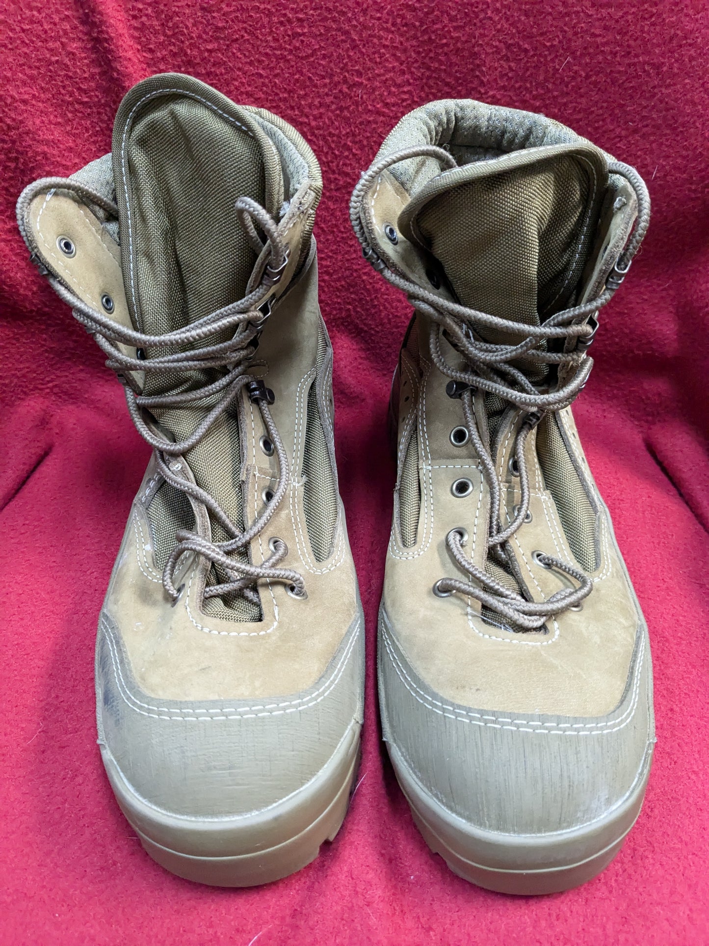 US Army Bates 9 R E03612A Deployment Mountain Combat Boots Excellent Condition (39cr- cb12-PET32)