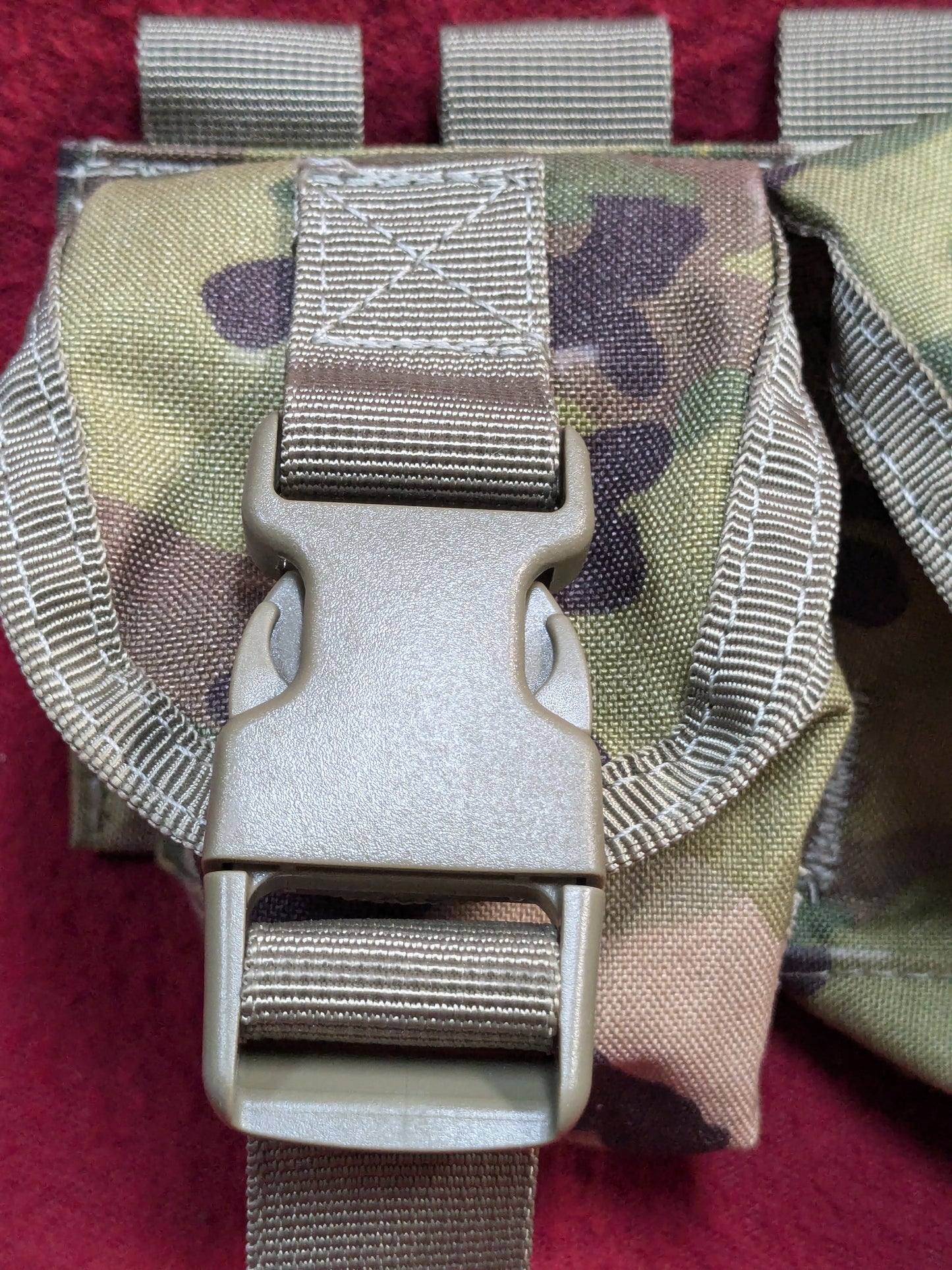 NOS Condor MOLLE Double Frag Grenade Pouch Multicam (30cr- ca5-PET61)