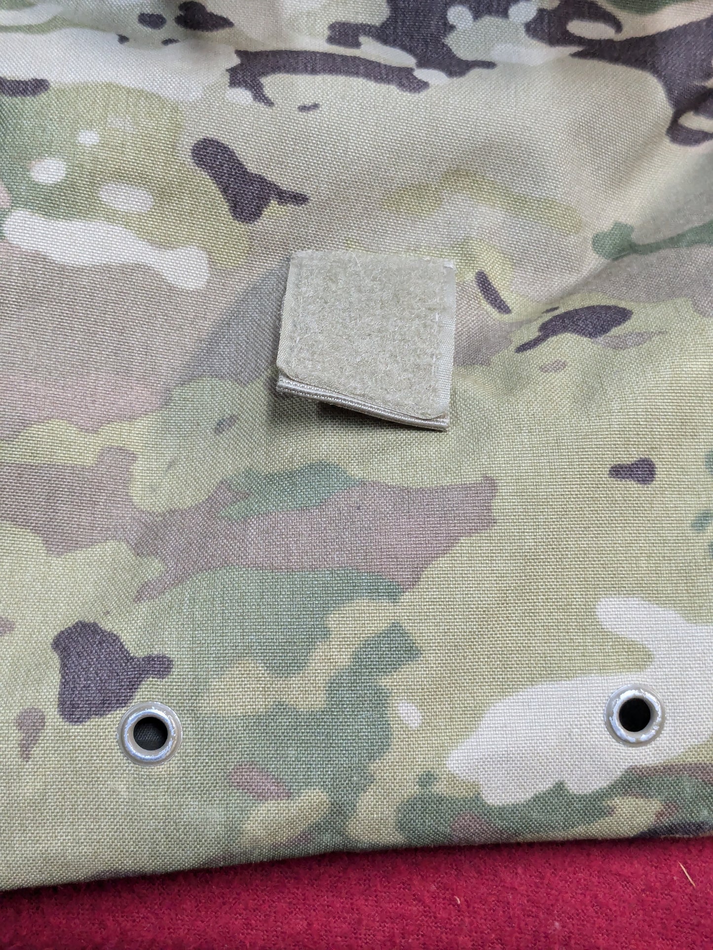 US Army LARGE ROLL UP DUMP POUCH OCP Multicam Used) (30cr- ca5-PET73)