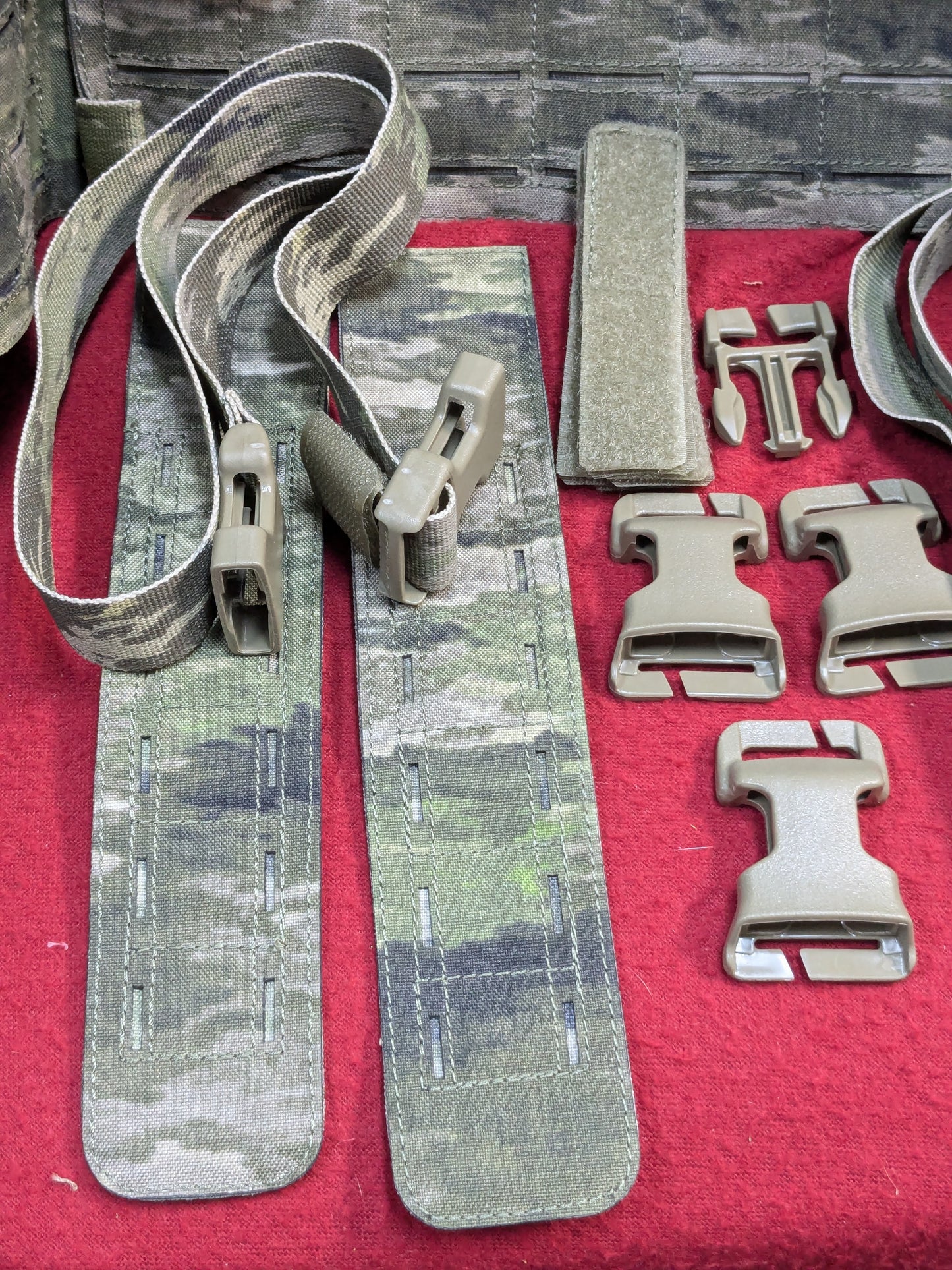 NOS OPS ADVANCED MODULAR PLATE CARRIER SYSTEM ATACS-IX (eb07-PET76)