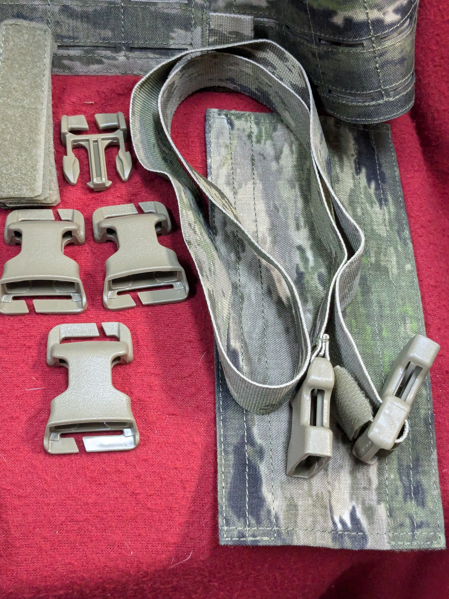 NOS OPS ADVANCED MODULAR PLATE CARRIER SYSTEM ATACS-IX (eb07-PET76)