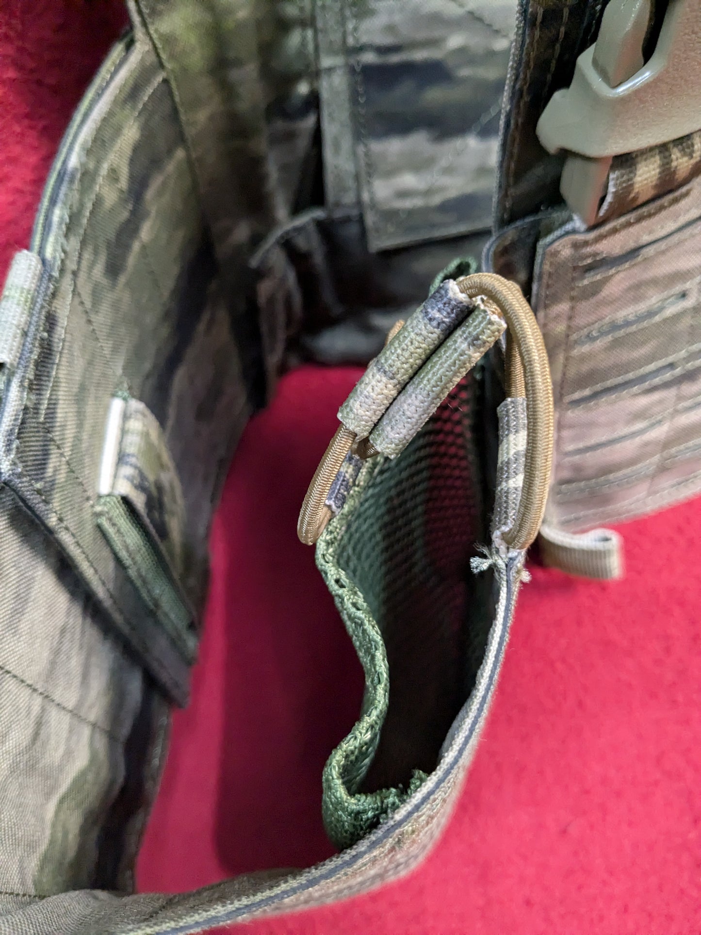 NOS OPS ADVANCED MODULAR PLATE CARRIER SYSTEM ATACS-IX (eb07-PET76)