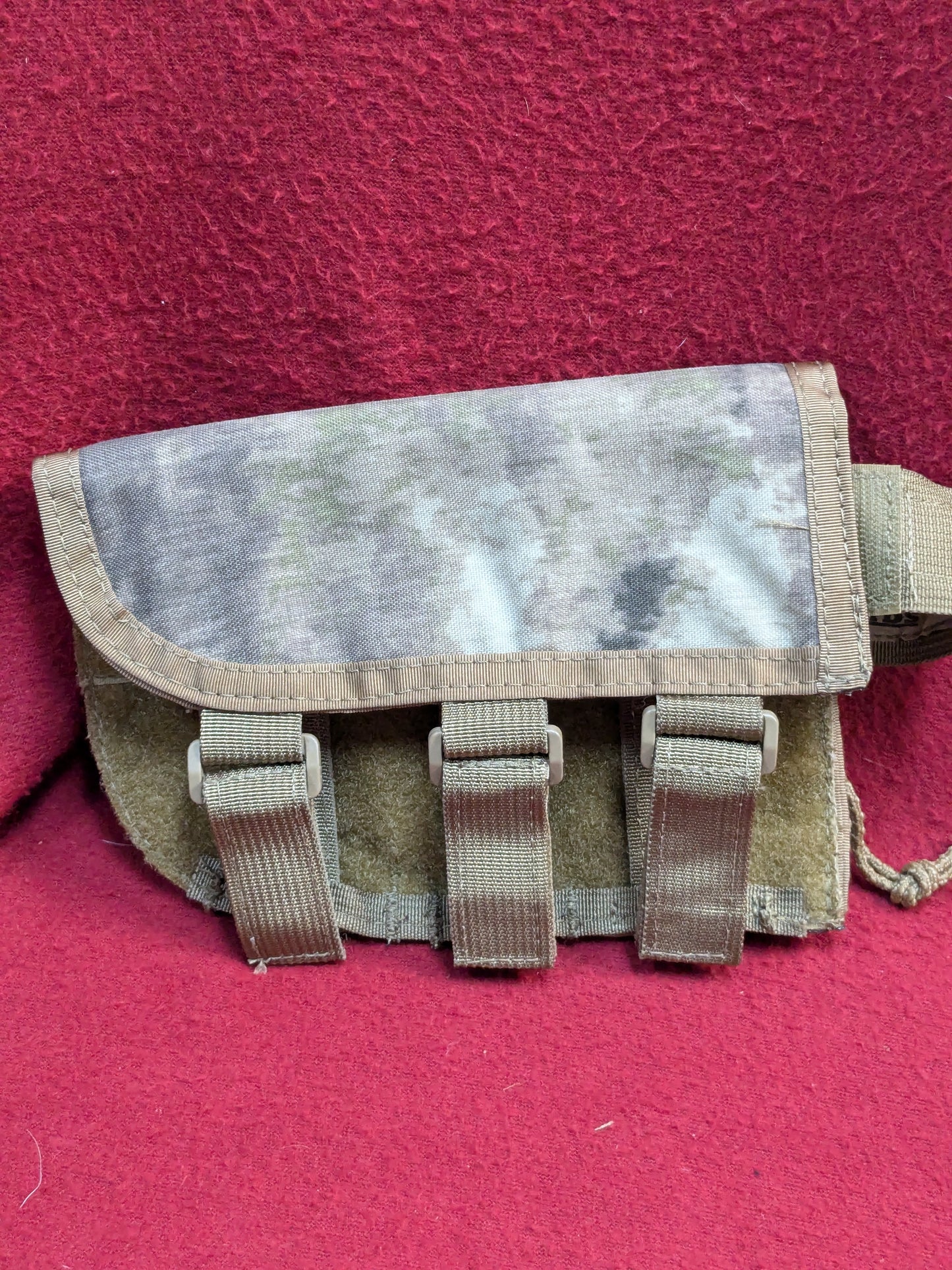 TDS Stock Pack Cheek Pad Rest Buttstock Shell Ammo Utility Used (30cr- ca5-PET77)