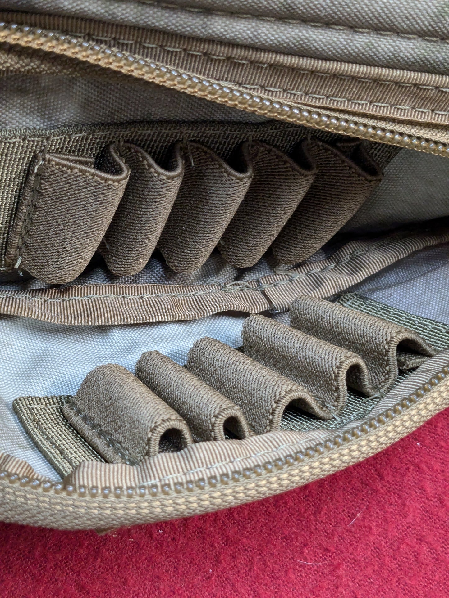 TDS Stock Pack Cheek Pad Rest Buttstock Shell Ammo Utility Used (30cr- ca5-PET77)