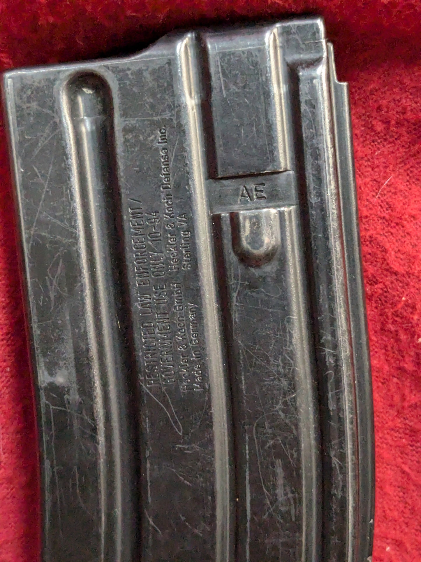 HK 5.56mm Black Maritime Steel Excellent Condition (FB11-PET99)