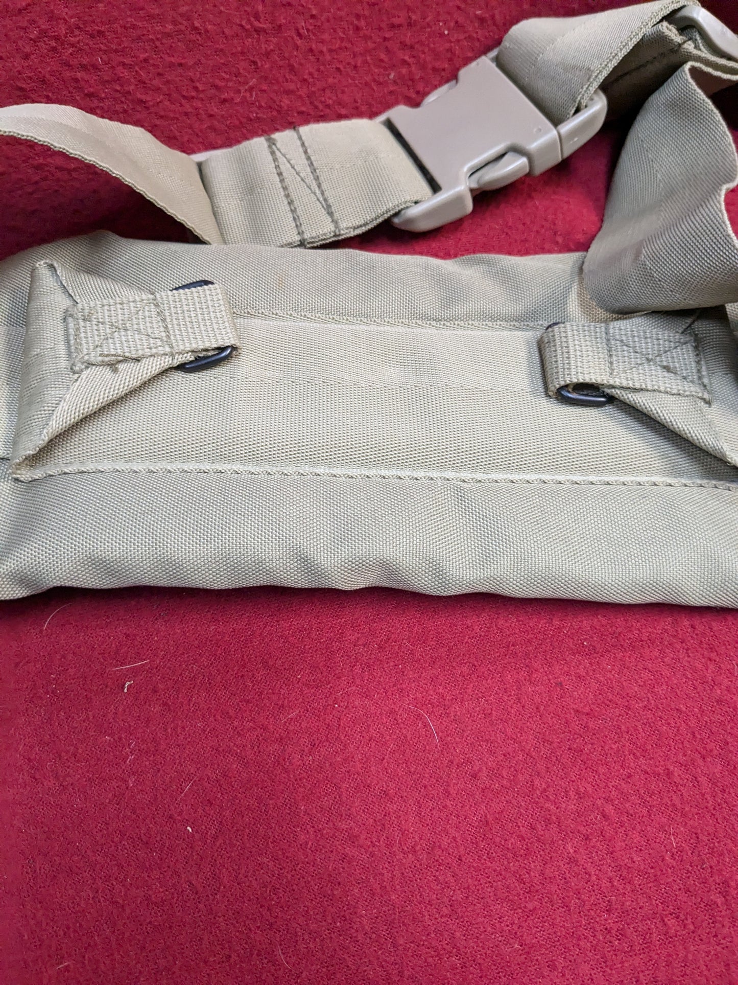 Large Alice Type Rucksack Bag Khaki W/ Kidney Belt (BB02-PET103)