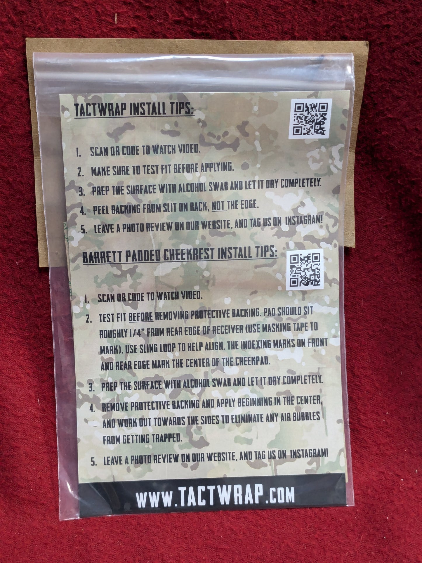 Tact Wrap OCP/Multicam (aa12-PET110)