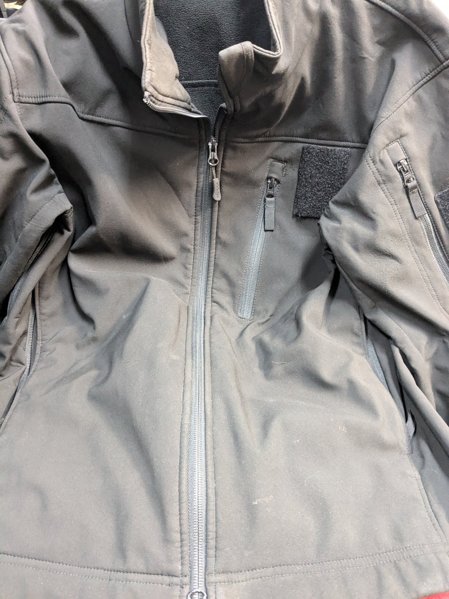 Condor Phantom Soft Shell Jacket Black Good Condition (j26-PET129)