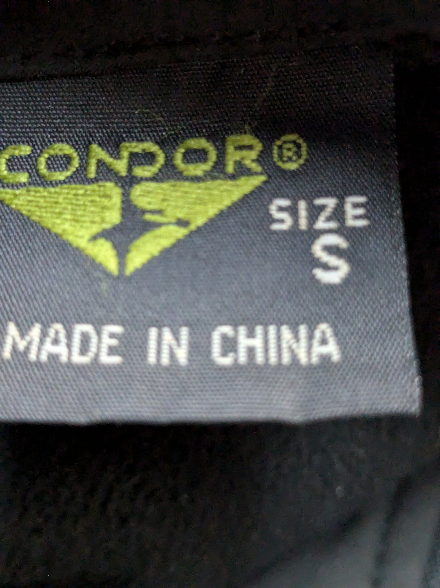 Condor Phantom Soft Shell Jacket Black Good Condition (j26-PET129)