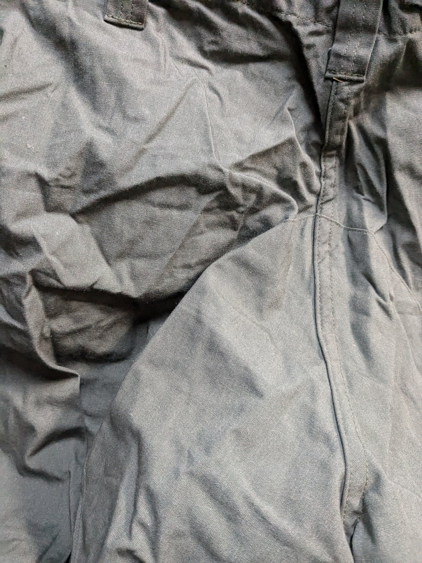 Military 2-Piece Flight suit Bottoms Only Sage Green Large Good Condition (PET136)