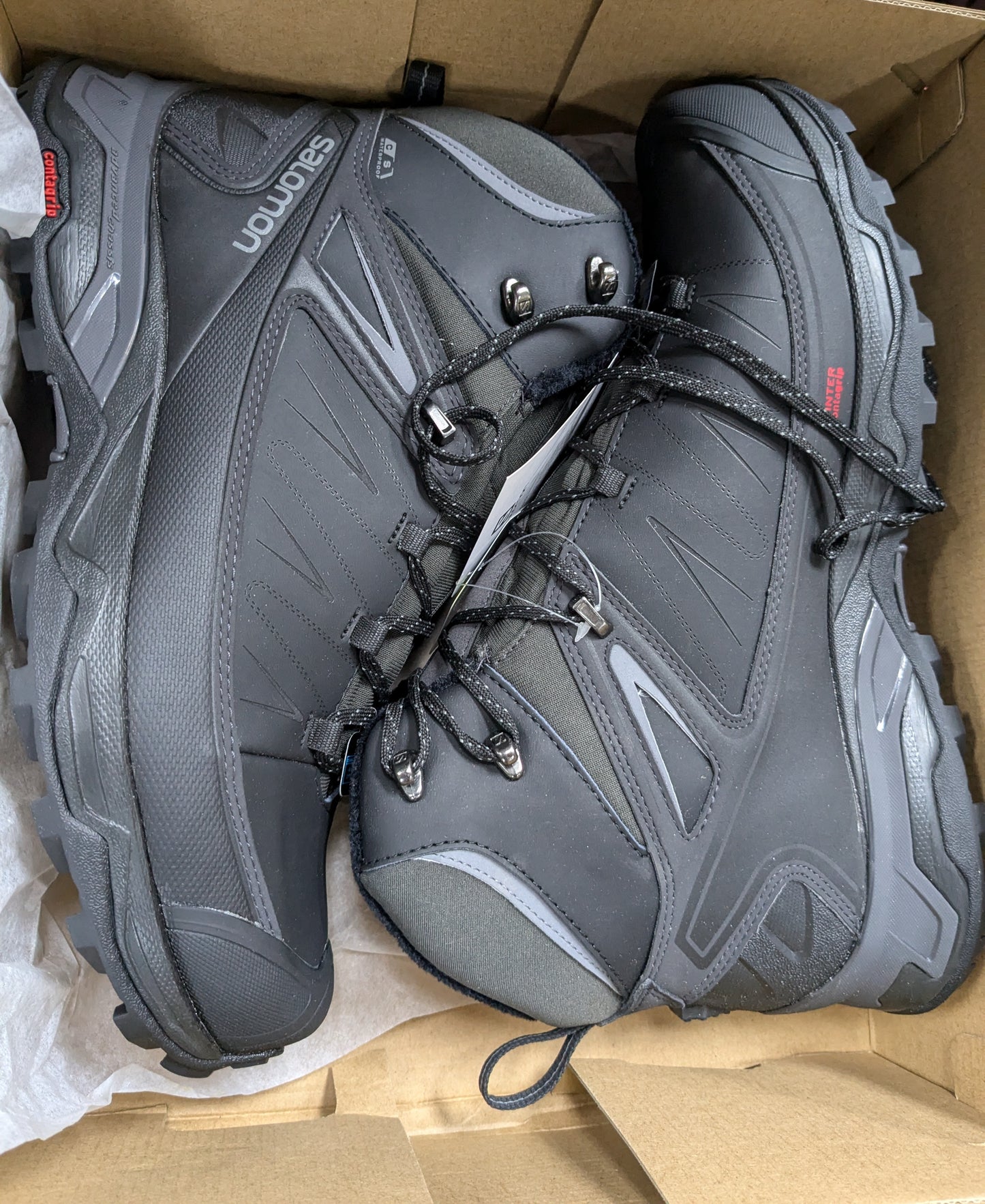 New 9.5R Salomon X Ultra Mid Winter Boots (ws-25jan14)