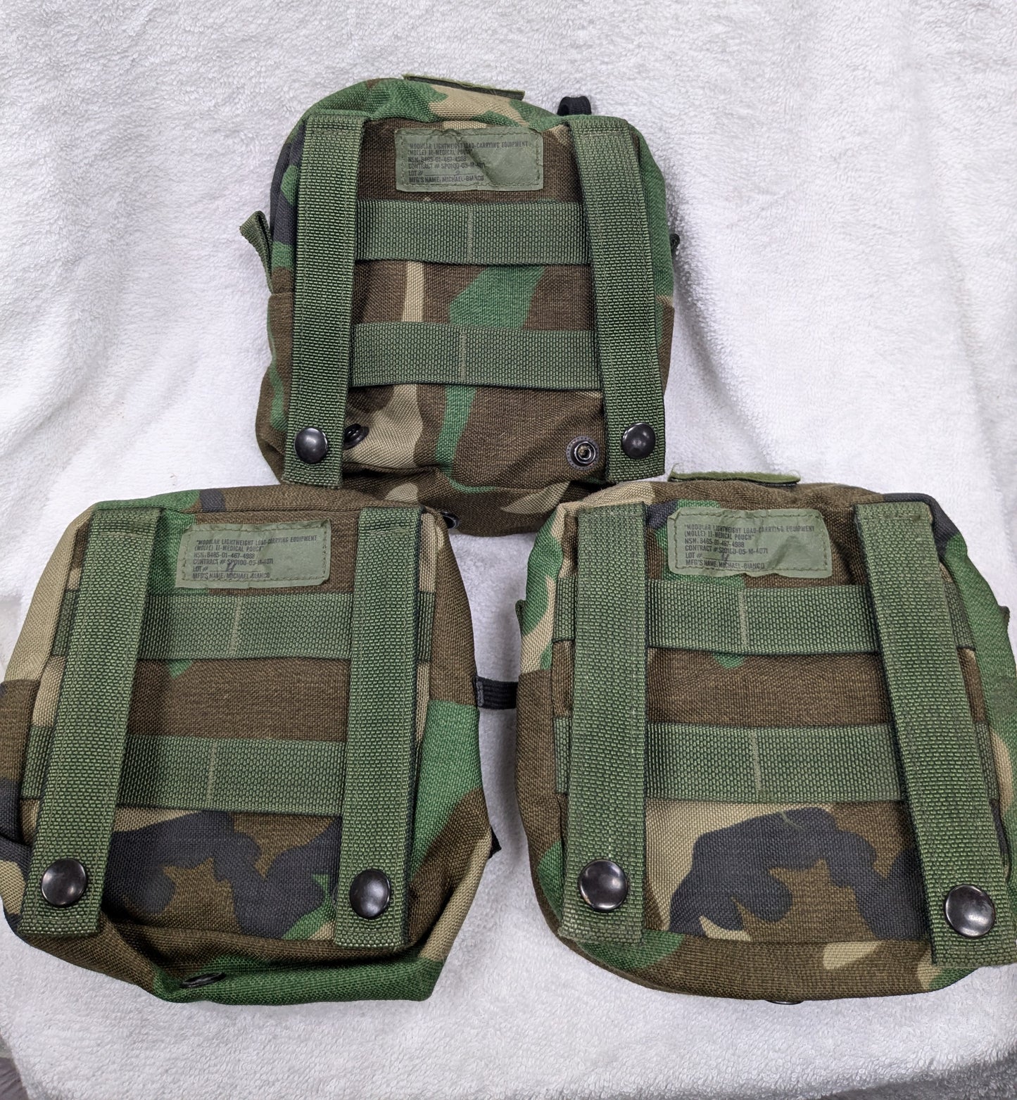 BDU Medical Pouch Molle II Woodland (da06-25feb14)