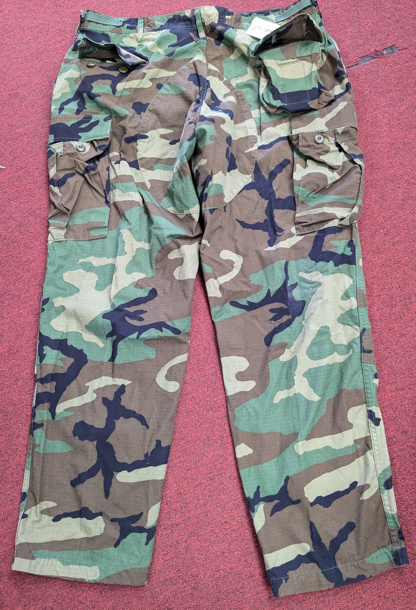 USGI X-Large Regular BDU Woodland Camouflage Tactical Pants Trousers (db08-25jan33)