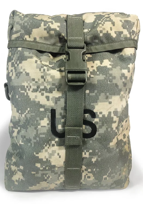 Excellent Condition SET of 2 USGI ACU UCP Sustainment Pouches (ACU-SS)