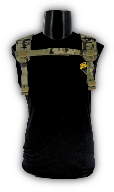 NOS SO Tech Tactical Jungle Belt w/ S/M Shoulder Harness Multicam OCP (da05-25feb08)