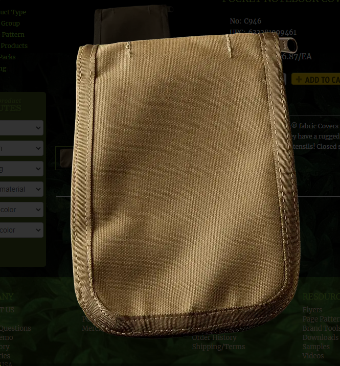 C946M Multicam 4x6 Waterproof Cover Pocket OCP (C946M)