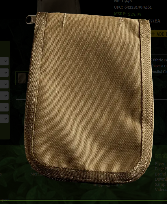 C946M Multicam 4x6 Waterproof Cover Pocket OCP (C946M)