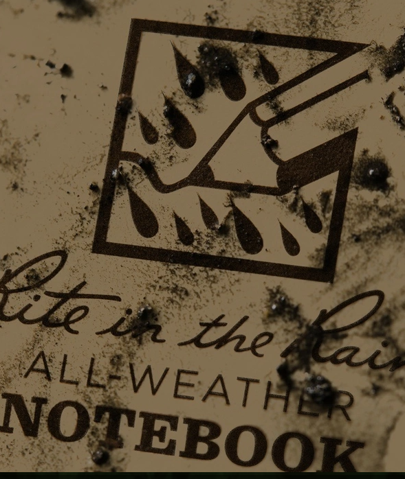 973T 4x7 Tan Side Spiral Pocket Rite in the Rain Notebook 4.5" x 7" (973T)