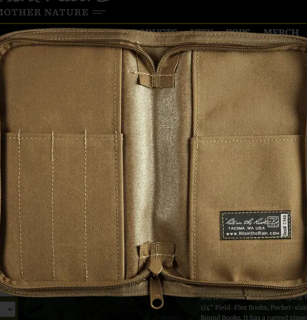 C980 Coyote 5x7 Waterproof Cover Pocket Rite in the Rain (C980)