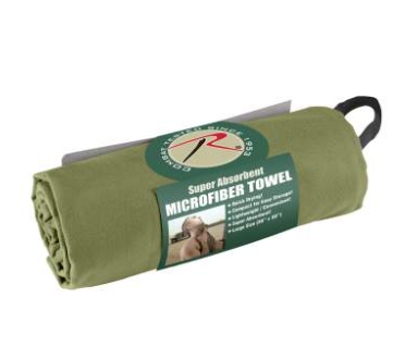 99OD 30" x 50" Microfiber Towel Olive Drab (gtt)