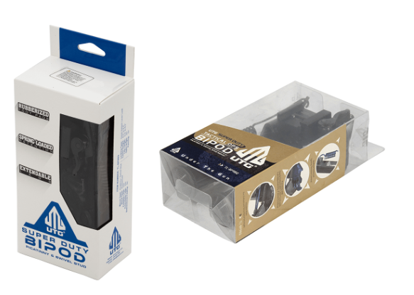 UTG® Super Duty Bipod, Quick Detach, 6.0"- 8.5" Center Height (TL-BP98Q)