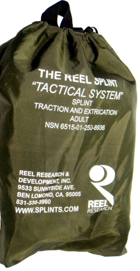 NOS REEL Adult Splint Traction & Extrication System w Bag 8936 (14s (ab05-g512)
