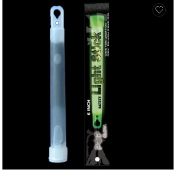 IR Infrared 6" Chemlight Glow in the Dark Chem Lightstick (gtt)