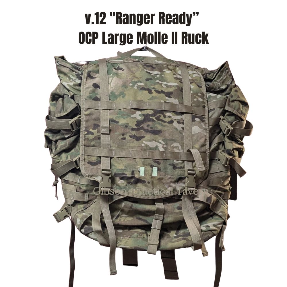 Ranger Ready' OCP Large Molle II Ruck w/ The Gibson Configuration