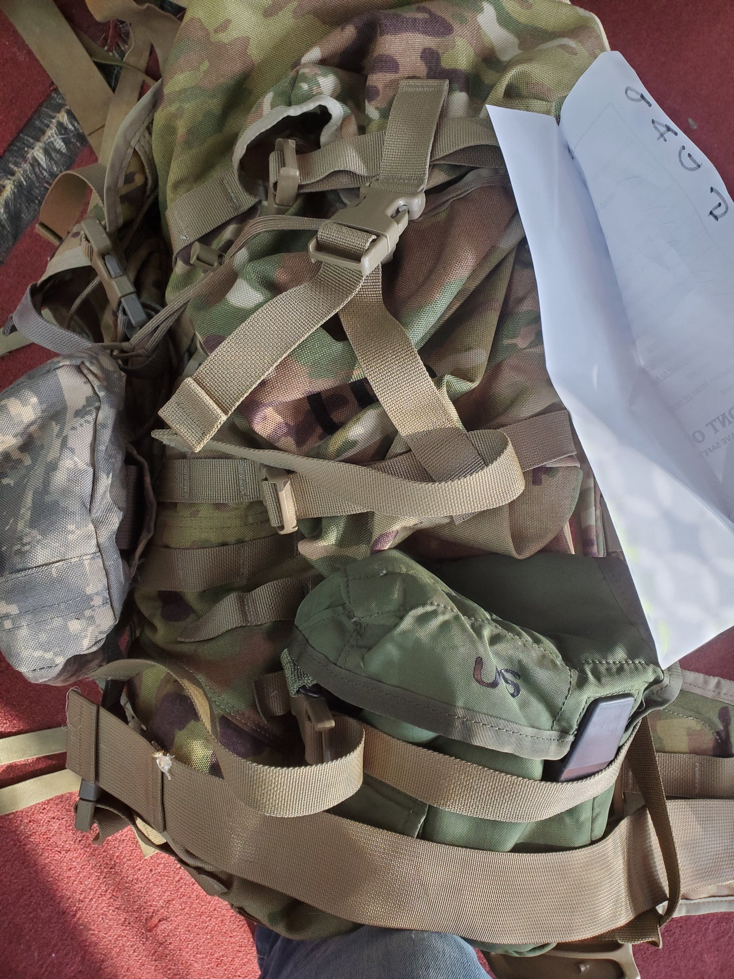 *Padgett* MAIL-IN - "Ranger Ready" OCP Large Molle II Ruck Configuration