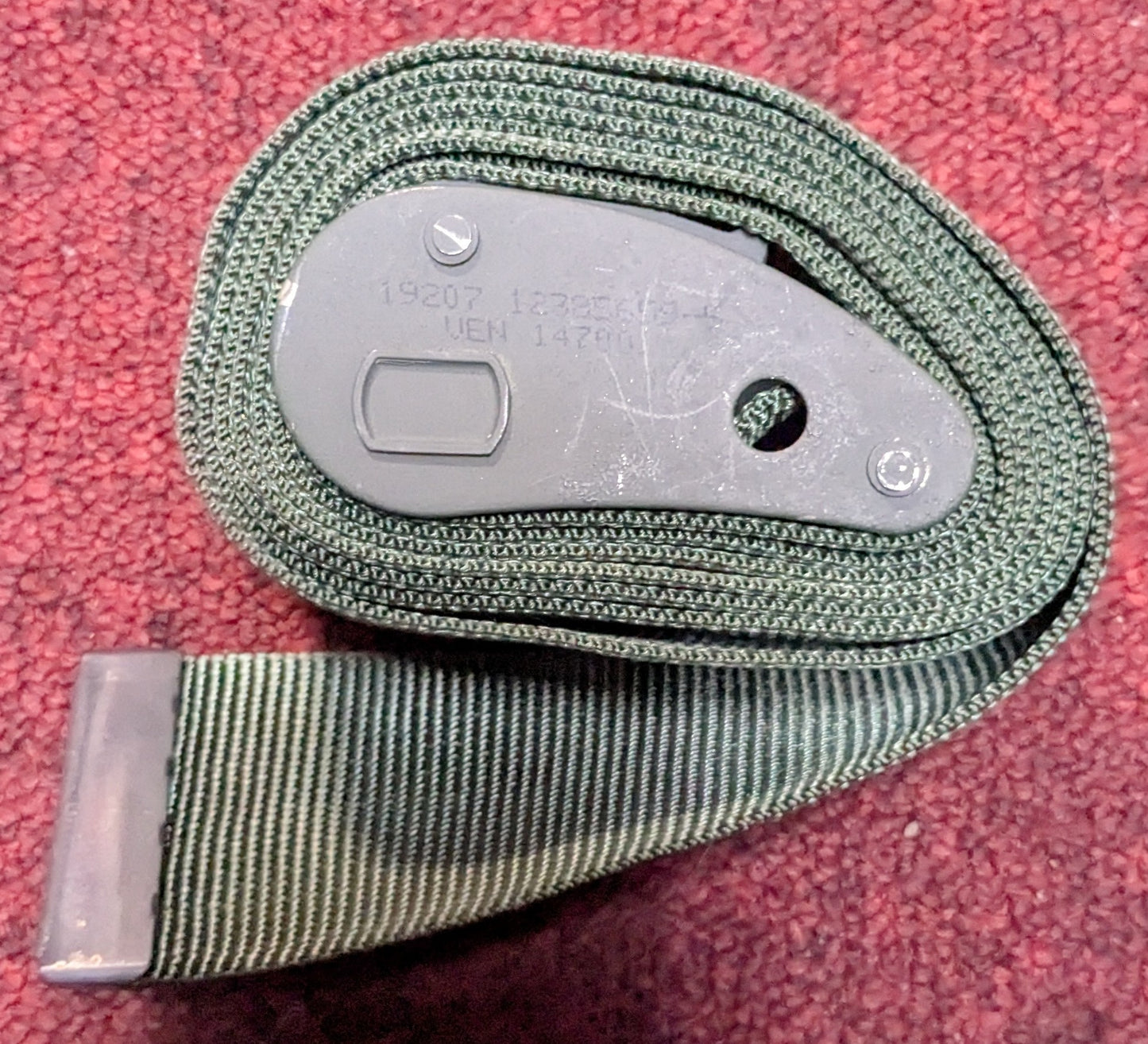 KineDyne Cargo Straps Green 48" (DC7-25Sep42)