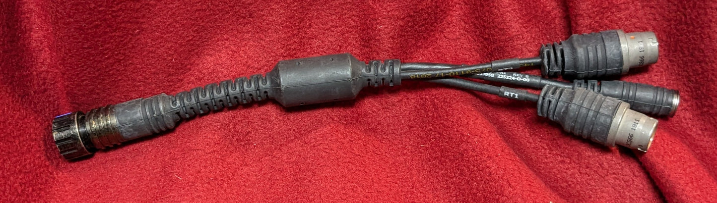 Harris RT1 RT2 Audio Prog Cable for RF-3335m 12193-0600-A1 SOCOM Radio U328 (CB01-25APR43)